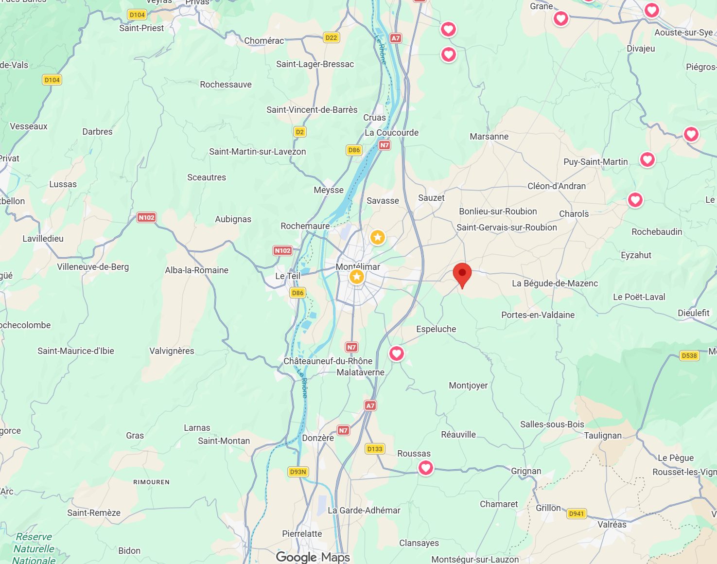Carte Puygiron